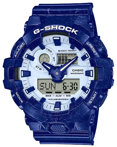 Casio G-Shock GA-700BWP-2ADR (GA-700BWP-2A)